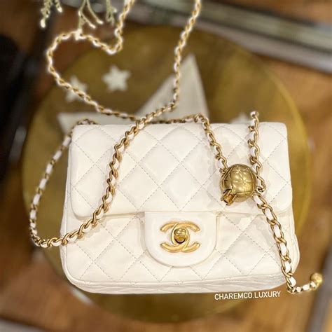 chanel cf mini gold ball|Chanel handbags flap.